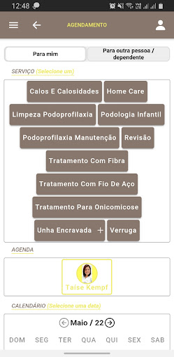 Studio d Podologia Taíse Kempf Screen 2
