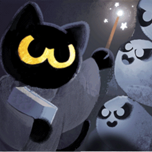 Halloween Cat Magic Academy  Icon