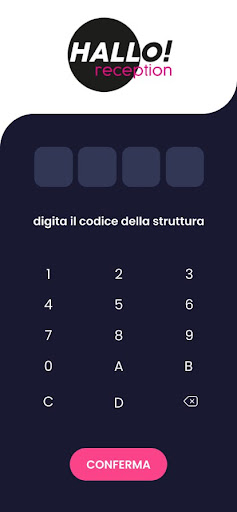 Android application Hallo! Reception screenshort