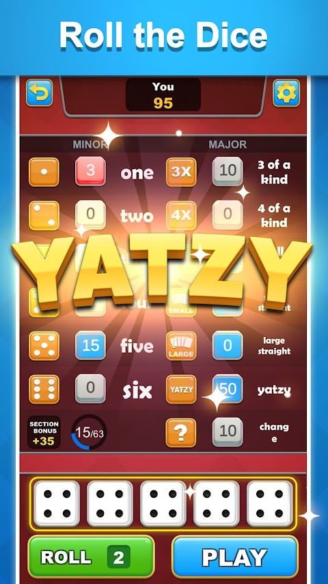 Yatzy 3D - Dice Game Onlineのおすすめ画像1