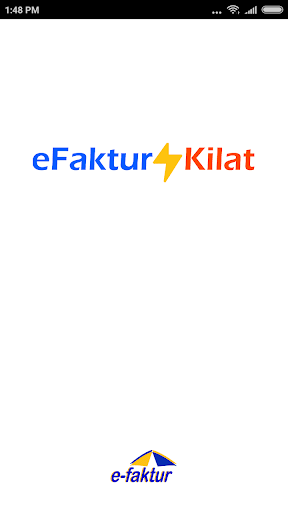 Android application eFaktur Kilat screenshort