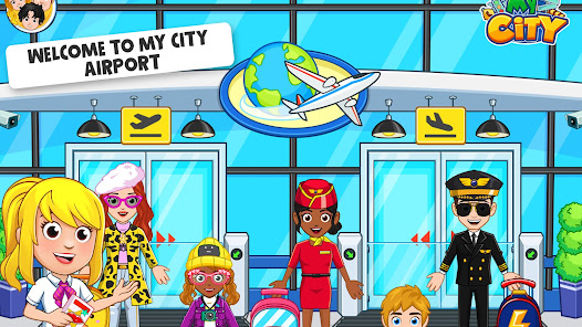 My City : Airport Mod APK 4.0.1 (Patched) Gallery 6