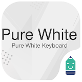 Pure White Theme&Emoji Keyboard icon