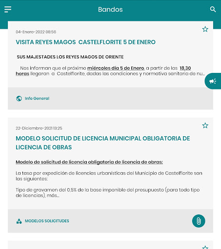 Castelflorite Informa Screen 3