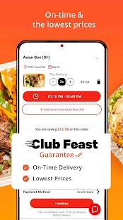 ClubFeast: Food Delivery Screenshot