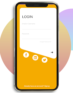 Login SignUp Ui Design 1.0 APK + Mod (Free purchase) for Android