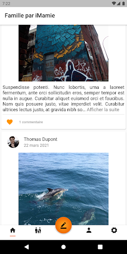 Android application Famille par iMamie screenshort