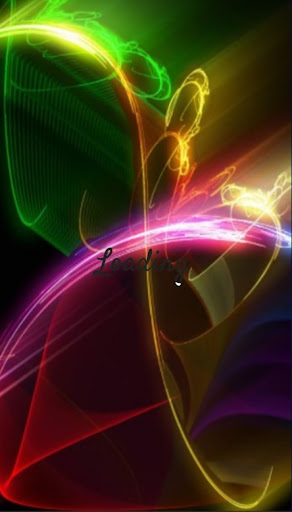 Android application neon wallpaper screenshort