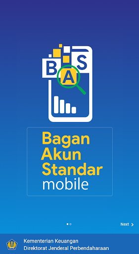 Android application Aplikasi BAS MOBILE screenshort