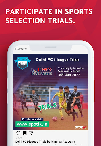 Football Trials Sports India Screen 2