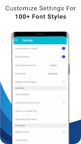 Captura 6 Fuentes estilo de letras fonts android