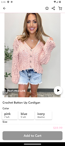 Screenshot of Much Ado Boutique