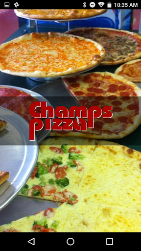 Android application Champs Pizza screenshort