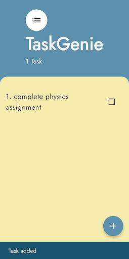 Task Genie Screen 3