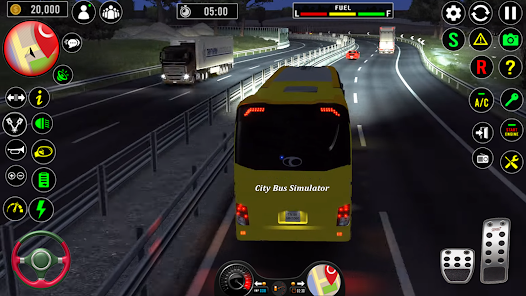 City Bus Simulator- Bus Drive 0.1 APK + Mod (Unlimited money) إلى عن على ذكري المظهر
