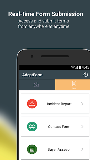 AdeptForms Enterprise Screen 2
