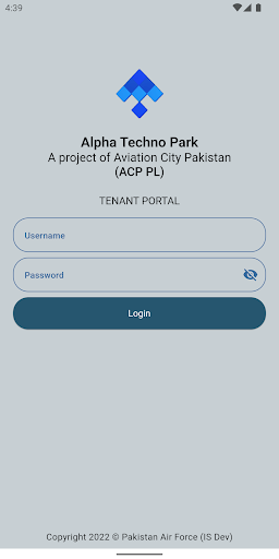 Android application ATS Tenant Portal screenshort