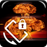 Explosion Fire Screen Lock icon