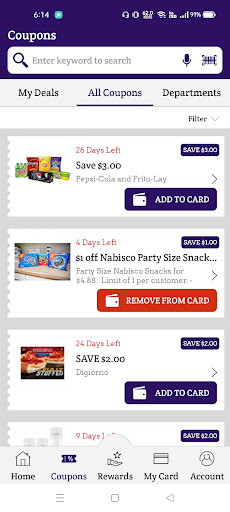 JWs Foods Screen 3