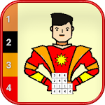 Cover Image of Download Superhero Color By Number 1.0.2 APK