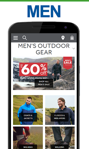 GO Outdoors Direct UK Screen 3