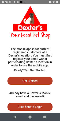 Dexter’s Pet Shop Frequent Buy Screen 2