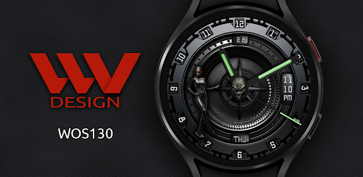 Android application W-Design WOS130 - Watch Face screenshort