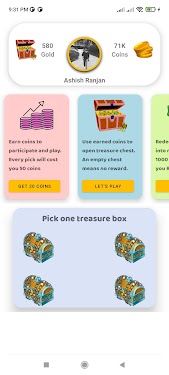#1. TreasureChest (Android) By: Two Media
