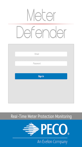 Android application MeterDefender screenshort