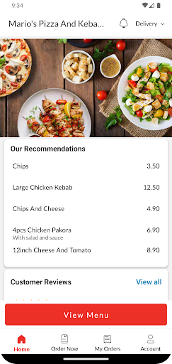 Marios Pizza And Kebab House Screen 2