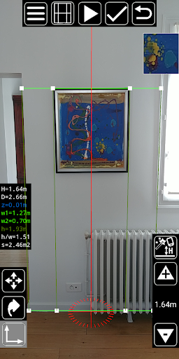 3D Measurement App - Plumb-bob Screenshot 2 - AppWisp.com