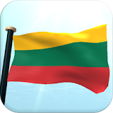 Lithuania Flag 3D Wallpaper icon