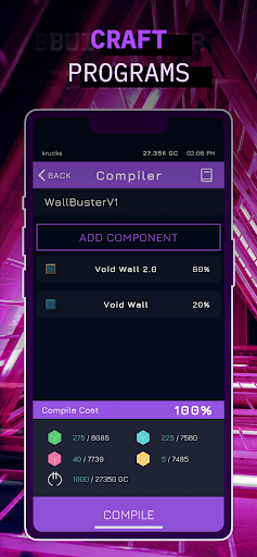 Gridhunter - Cyberpunk PVP MMO Screen 3