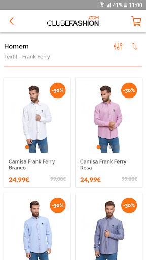 Clubefashion Screen 2