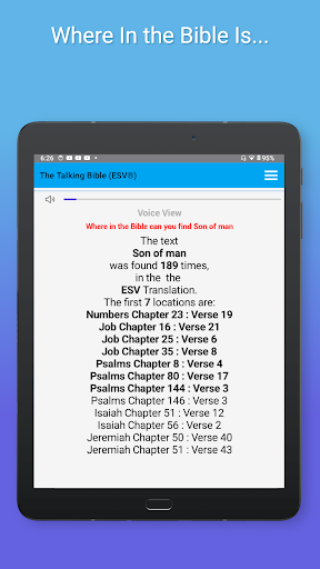 Talking Bible for The Blind screenshot 10