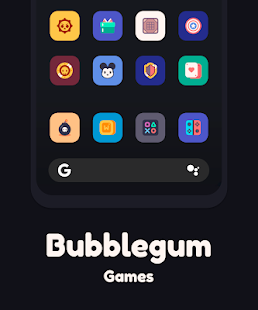 Bubblegum Icon Pack Capture d'écran