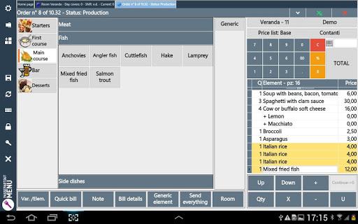 Passepartout Menu Screen 3