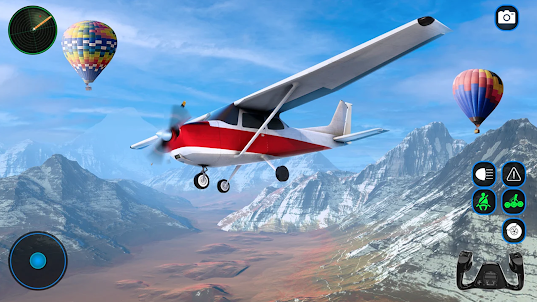 Simulador de piloto de aviones