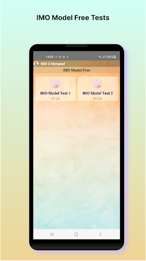 IMO 3 Maths Olympiad Screen 2