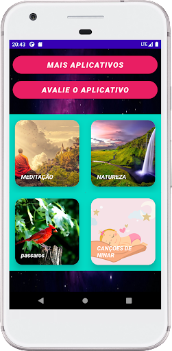 Android application Aliviar Ansiedade Medita Dormi screenshort