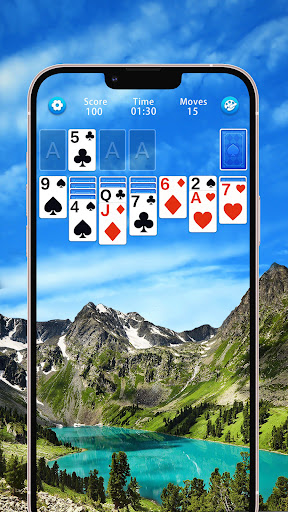 Screenshot of Solitaire