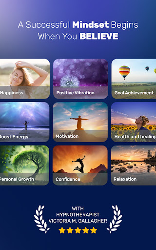 Screenshot of Believe: Hypnosis to Manifest