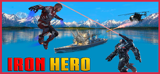 Spider Hero vs Iron Avenger Screen 2