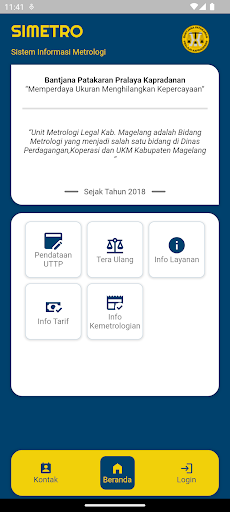Android application Simetro Mobile screenshort