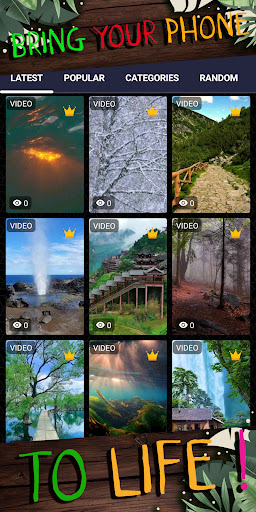 nature wallpaper Screen 2