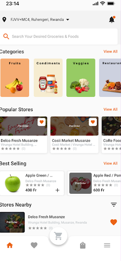 Delco: Grocery & food delivery Screen 2