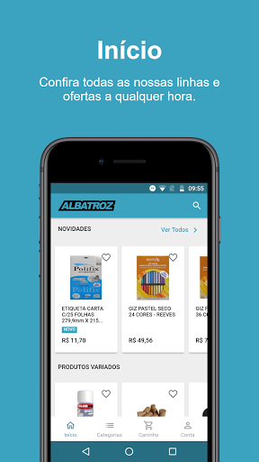 Android application Albatroz screenshort