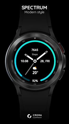 Android application Spectrum Watch Face Wear OS screenshort