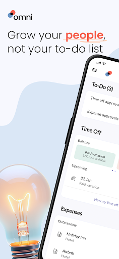 Android application Omni HR screenshort