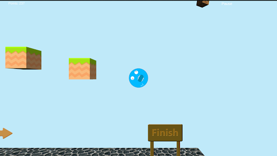 Blueix monster run Screenshot